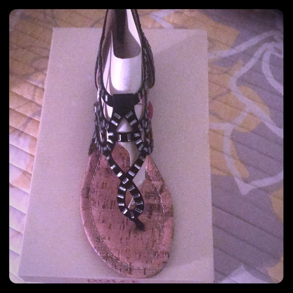 Brand New Summer Black Sandals